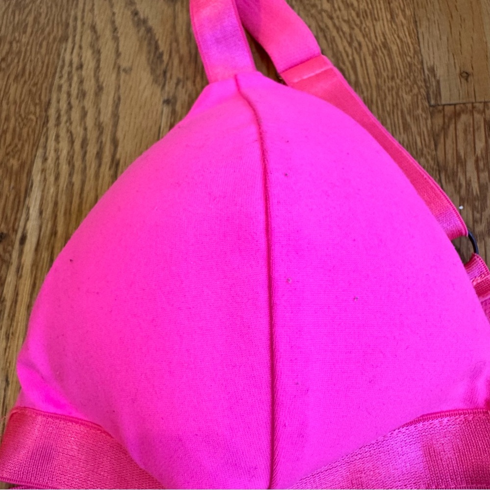 Lunalae Follow me bra & Lure you shorts sz US 4 hot pink Pole dance wear - Picture 4 of 14